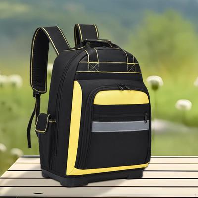 Tool Backpack Heavy Duty Multifunctional Large Capacity Oxford Cloth Bag Gardener for