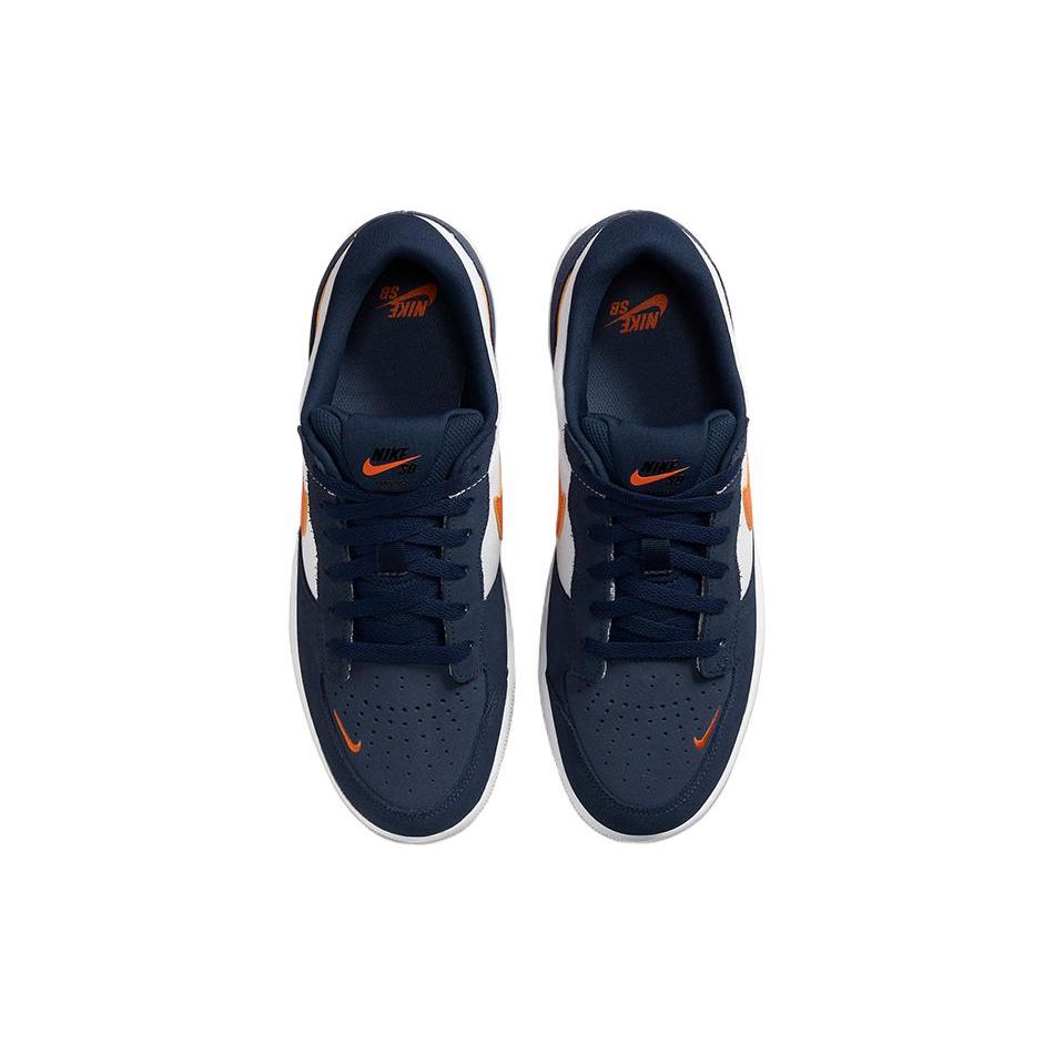 Nike Force 58 SB Midnight Navy Safety Orange Unisex tenisky Modrá Bílá Difuzní-Modrá DV5477-400