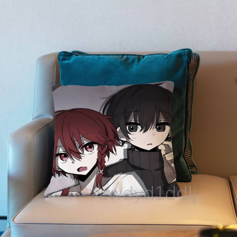 Zeno Remake Anime Pillow Case Short Plush Sofa Decorative Gift Home Doublesided Printing Cushio