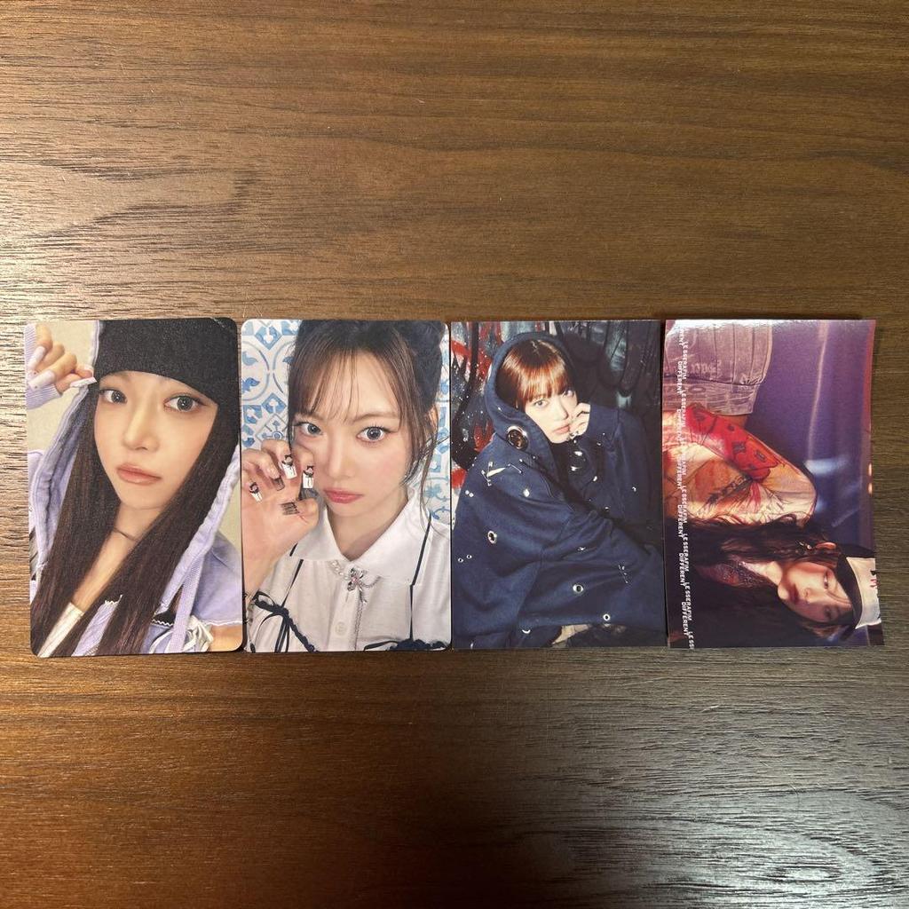 [USED] LESSERAFIM DIFFERENT Unche Regular Edition Tower Records & HMV Rakidro