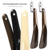 Portable Hangable Plastic Shoehorn for Travel & Daily Use