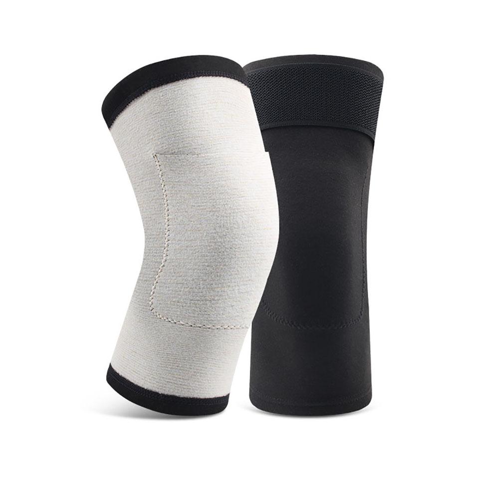 

Gobygo 1Pair Warm Knee Pads Old Cold Leg Pocket Knee Pads Derong Heating Knee Joint Leg Guards Keep The Elderly Warm Men Women XL