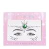 Creative Rhinestones Sticker Colorful Temporary Tattoo Sticker 3D Crystal Sticker  Eyebrow