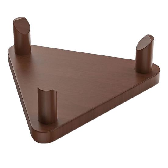 Basketball Fotball Fotball Utstillingsstativ Massiv Valnøtt Trekantet Ball Utstillingsstativ Multifunksjonell Sports Samler