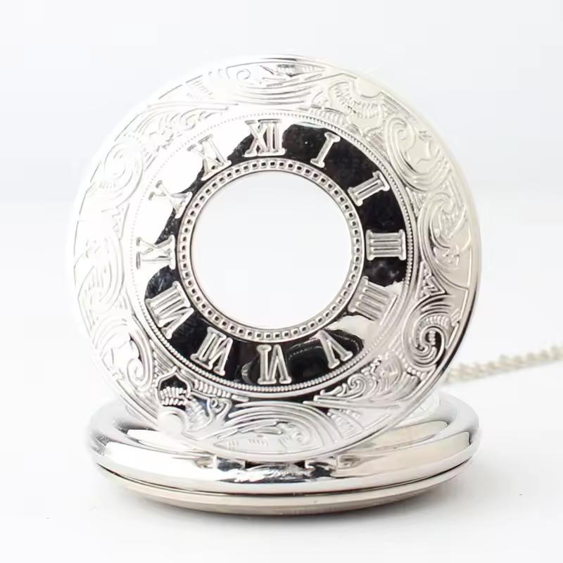 S Classic Antique Vintage Quartz Roman Vintage Pocket Watches
