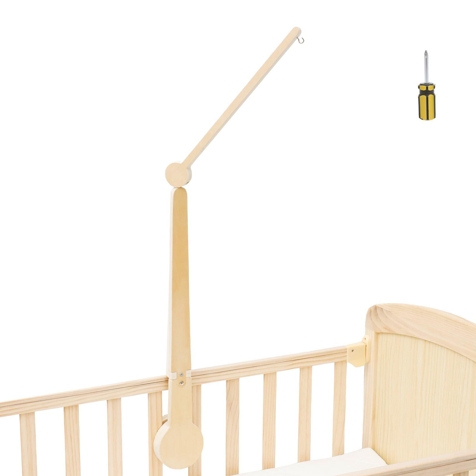 

Деревянный кронштейн для мобиля на детскую кроватку, декоративный держатель для мобиля, аксессуары для игрушек, также используется для детских колясок, люлек, прогулочных блоков