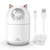 USB Luftbefeuchter Große Kapazität 2 Sprühmodi Abschaltautomatik Geräuscharm Katzenform Luftbefeuchter Ätherisches Öl Diffusor mit Nachtlicht