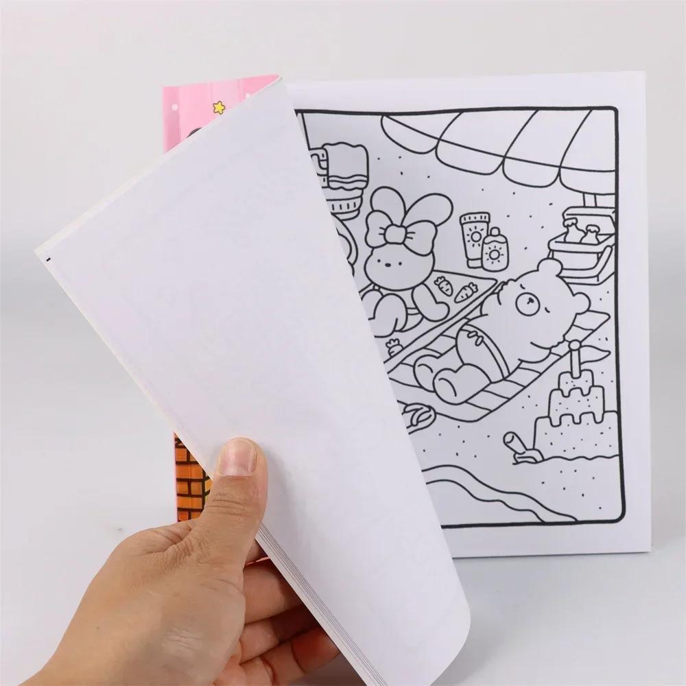 Graffiti Coloring Book, Coloring Book, Cute Design in Small Corners, New Adult and Adolescent Coloring Books for Toddlers