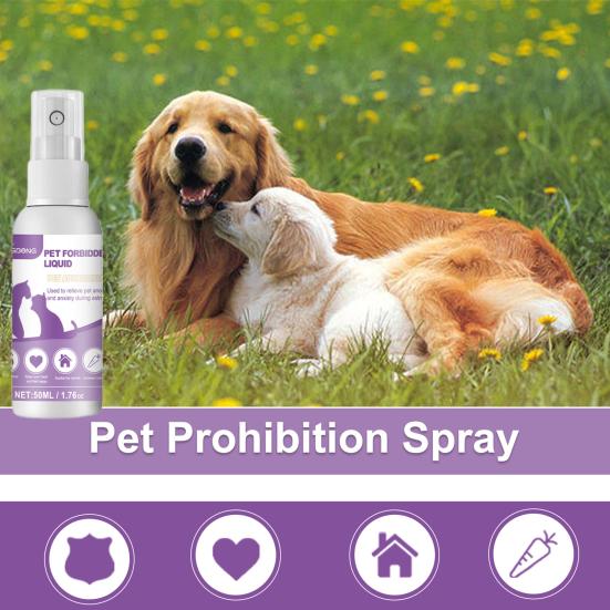 50ml Haustier Beruhigungsspray Verhindert Heulen Reduziert Angstzustände Beruhigt die Stimmung Leichtes Haustier Hund