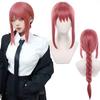 Angel Devil for Chainsaw Man Bangs Long Orange Brown Cosplay Wigs Halloween Costume Party AdultHair Wig