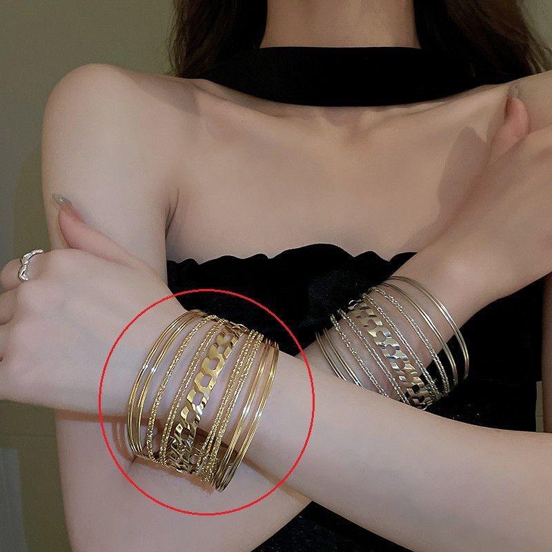 Diamond Crystal Bracelet Female Special-Interest Design Fancy Bracelet Fashion Temperament Entry Lux Internet Hot Bracelet