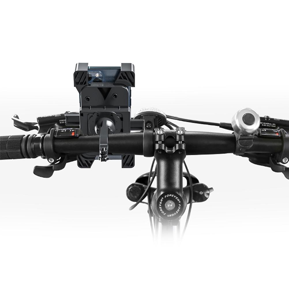 Bike Phone Mount Anti Shake GPS Navigation Handlebar Cell Phone Holder Outdoor Motorcycle Mountain