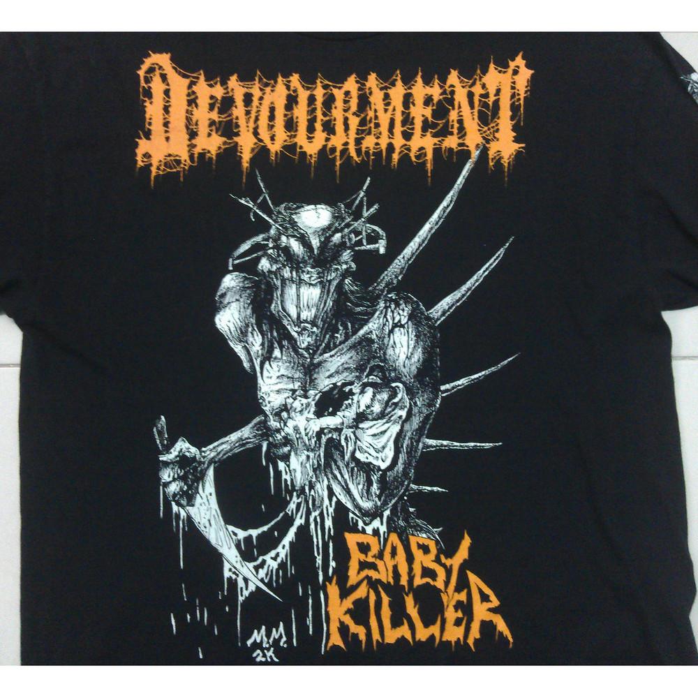 Devourment Baby Killer T-Shirt Short Sleeve Cotton Black Men Unisex T-Shirt M