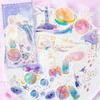 60pcs Vintage INS Stickers Pack Creativity Decorative Collage Hand Account Diary Stick Labels Junk Journal Scrapbooking Material