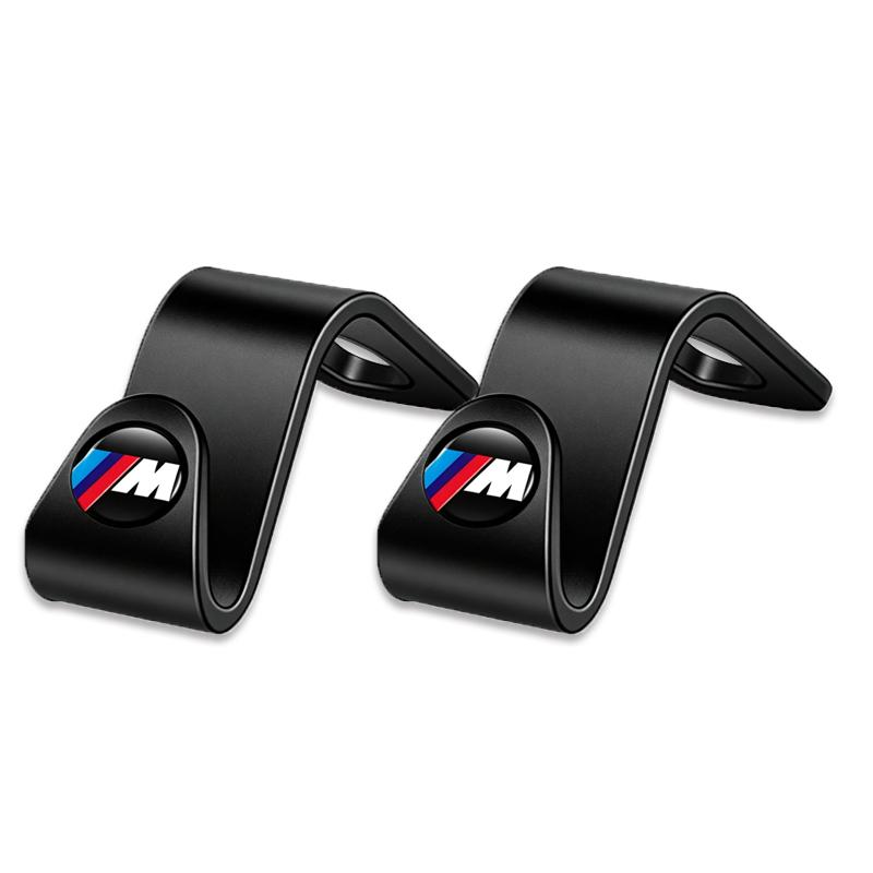 2/4pcs Car Seat Headrest Hook Storage Hanger Organizer Accessories For BMW M 1 3 4 5 6 7 Series M3 M6 F01 F02E34 E36 E70 F10 X3 CJ3
