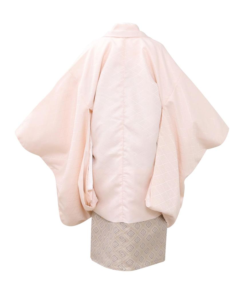 Kimono Haori and Full Dull [KYOETSU] 5-Year-Old Boy's Shichi-Go-San Set, Hakama, Set, 753, ((04) Ivory, 5-Year-Old Size)