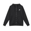 Sweatshirts Men's Black Hooded Moderate Cardigan BV2469-010