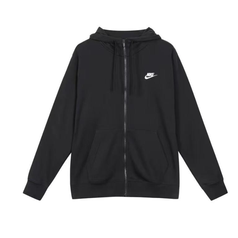 Nike Sweatshirts Men's Black Hooded Moderate Cardigan BV2469-010