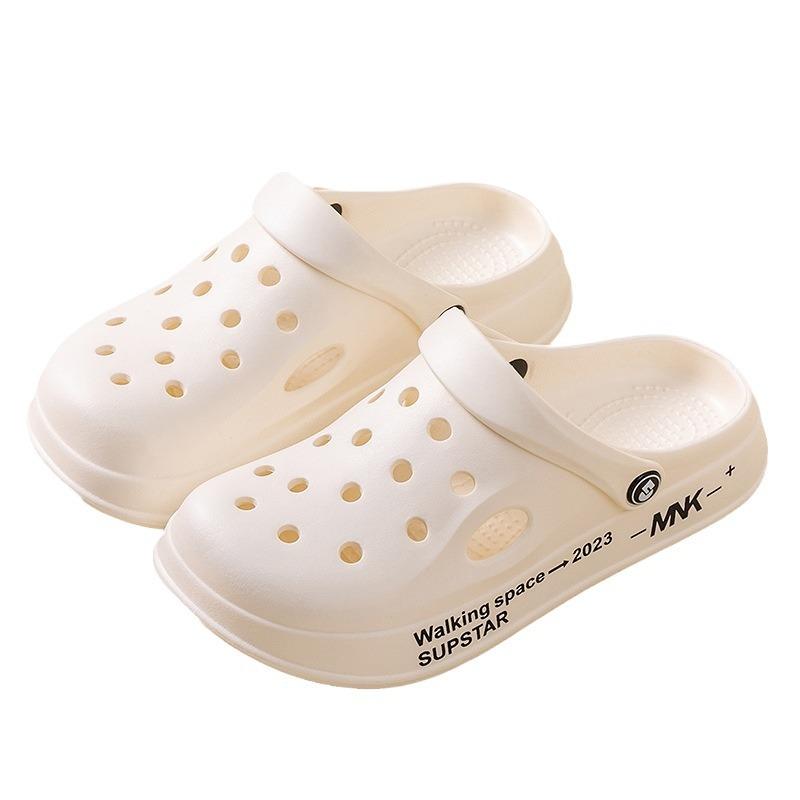 Gaten schoenen dames zomerkleding nieuwe schattige sandalen plateauzool antislip strand verpleegkundige slippers