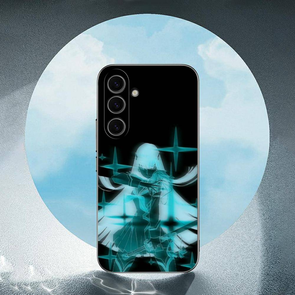 K-Kill La Kill For Samsung Galaxy S23 S24 S25 Ultra S22 Plus S21 Black Soft Case Waterproof Soft Case