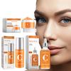 Vitamin C Moisturizing Face Cream Hydrating Smooth Nourishing Daily Skin Care for All Skin Types 3pcs