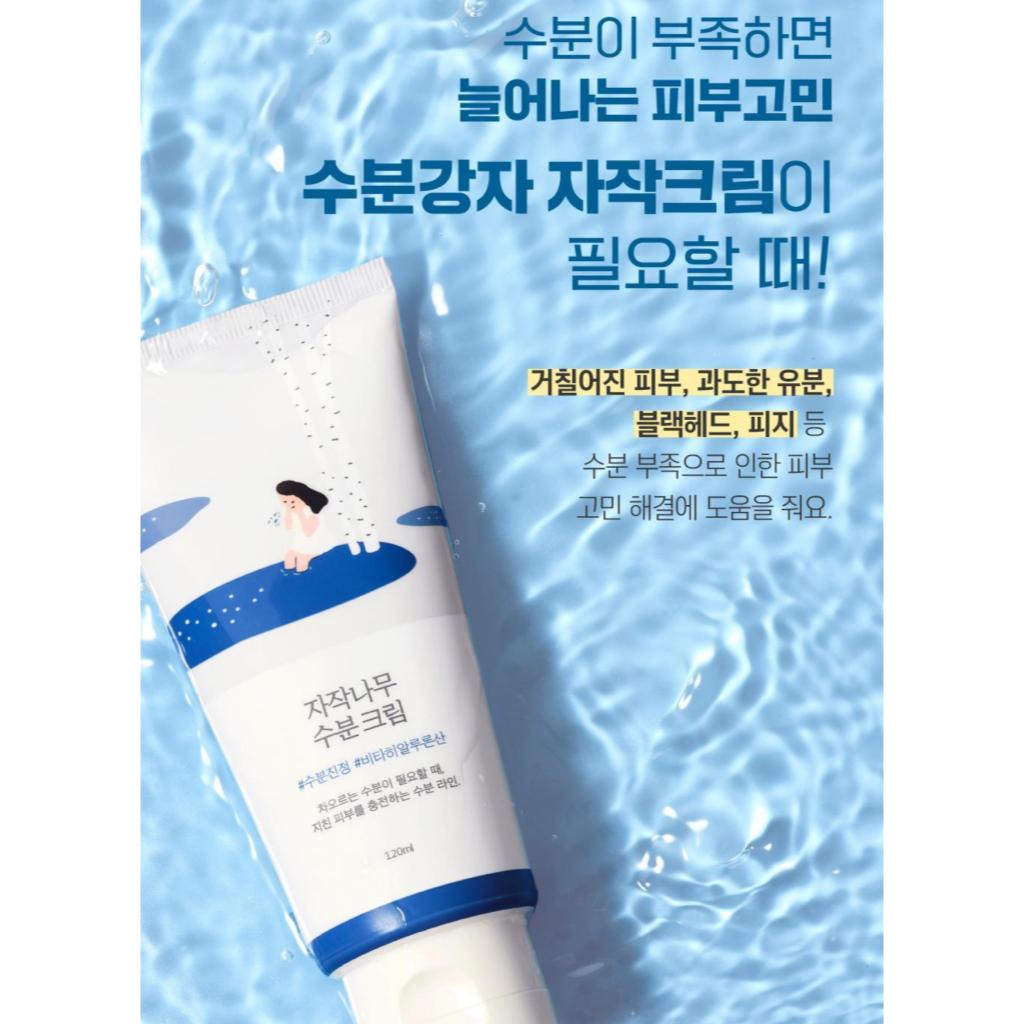 [Round Lab] Birch Juice Moisturizing Cream 120ml+Moisture Pad 4PCS