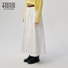 Teenie Weenie Women's Summer 2025 Asymmetrical White Skirt