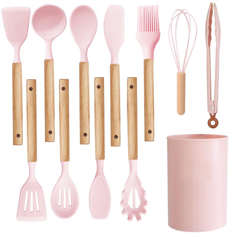 ZISIZ Silicone Kitchen Utensil Set