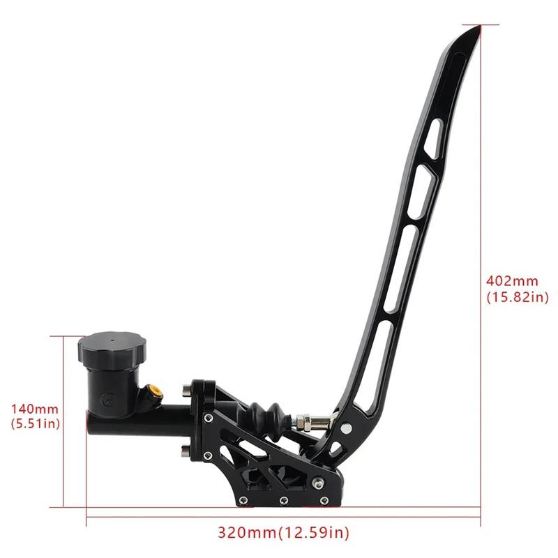 Car Handbrake Racing Hydraulic Handbrake Long Level Gear Kit Black Red Silver Hand Brake Aluminum Drift Hydro E-Brake