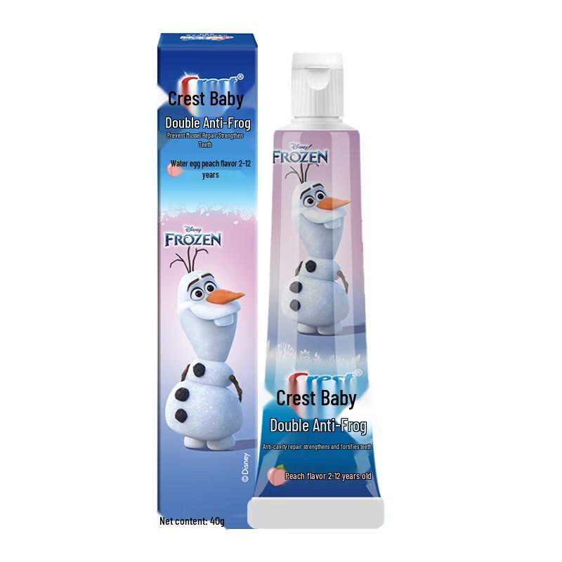 

Crest Dual-Effect Kids Toothpaste, Olaf Edition