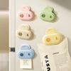 Cartoon Creative Sealing Clip with Date Circle, High Value Magnetic Sticker, Cute Snack Sealing Clip, Food Clip.
