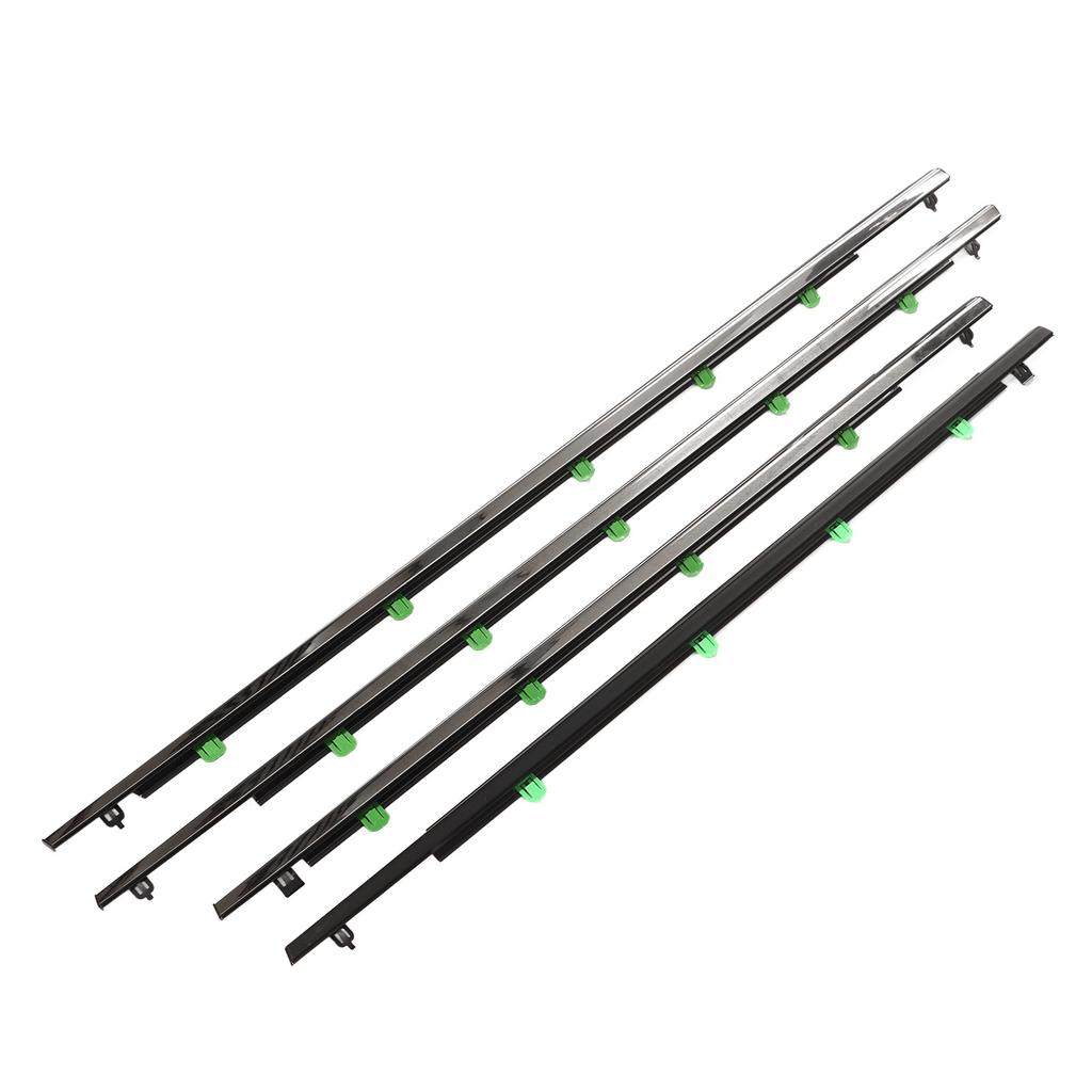4Pcs Car Window Molding Trim High Stability 72410 SWA A01 Weather Strip Seal for CR‑V 2007‑2011