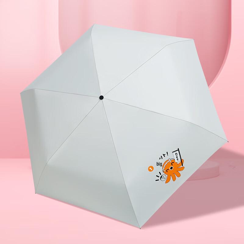 Red Leaf Portable Mini Sun & Rain Umbrella