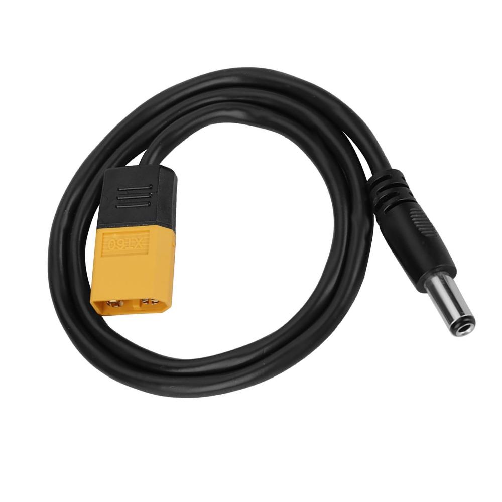 Male to Male Adapter Cable XT60 To DC5525 Cable DC5525 Power Cable Adapter Connection