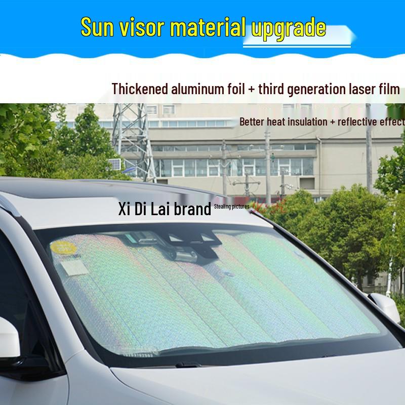 Yingying Sun Visor Car Sunshade: Heat-Insulating Umbrella for FAW Front Windshield Protection