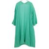 PLAIN PEOPLE Green linen gown coat coat 9 greenUsed