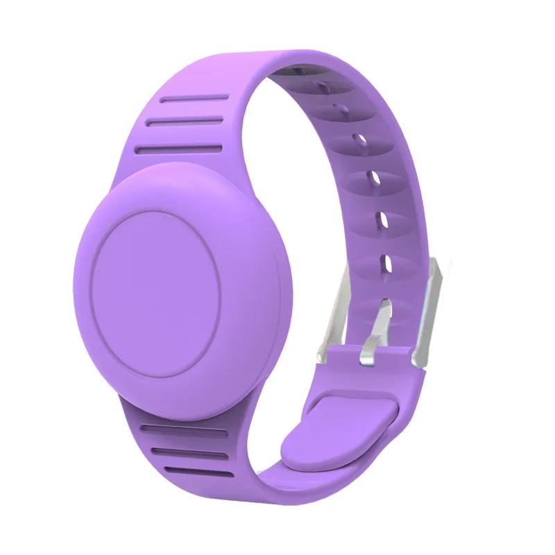 Silicone Wristband for Apple Air Tag Lightweight GPS Tracker Holder Luminous Kids Watch Bracelet Waterproof Children Watch Band