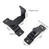 Durable Black With Screws Flip Right Angle Safety Door Lock Door Buckle Home Hardware Gate Bolt