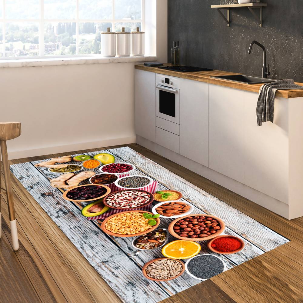 

Mosimoso Home H1019 Ковер с точечной подошвой и цифровой печатью 50x80 cm