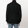 Polo Ralph Lauren Solid Color Embroidered High Neck Pullover Knit Sweater Men Sweater Black 710876836-002