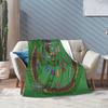 99 Nights in the Forest Survival Games Blankets Flannel Super Warm Throw Blankets for Car Sofa Couch Bedroom Quilt
