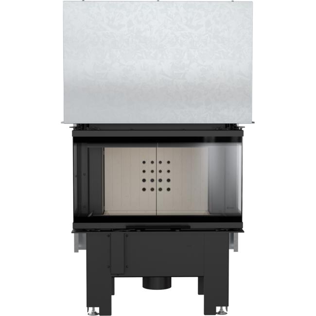 Smart steel fireplace KRATKI NBC 680/280 7 kW Ø 160 Lift-up MSK
