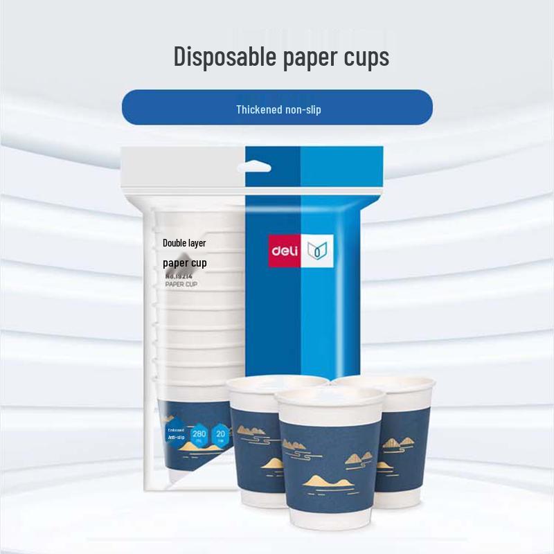 Deli Disposable Paper Cups