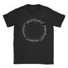 LLords Of The RRings One Ring To Rule Them All TShirt Unisexs Cotton Clothes Vintage Round Neck Short Sleeve