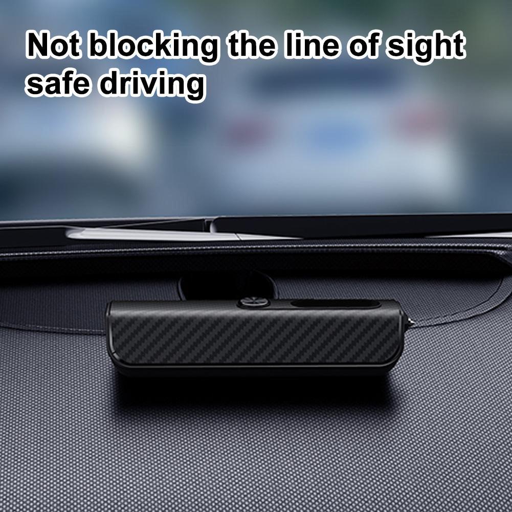 Multi-functional Auto Parking Number 2-in-1 Safety Window Breaker Interior Phone Number Car Decoration Temporary License Plate