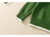 2025 Kids' Fake Cardigan Round Neck Sweater - Spring/Autumn/Winter, Korean Style Parent-Child Outfit