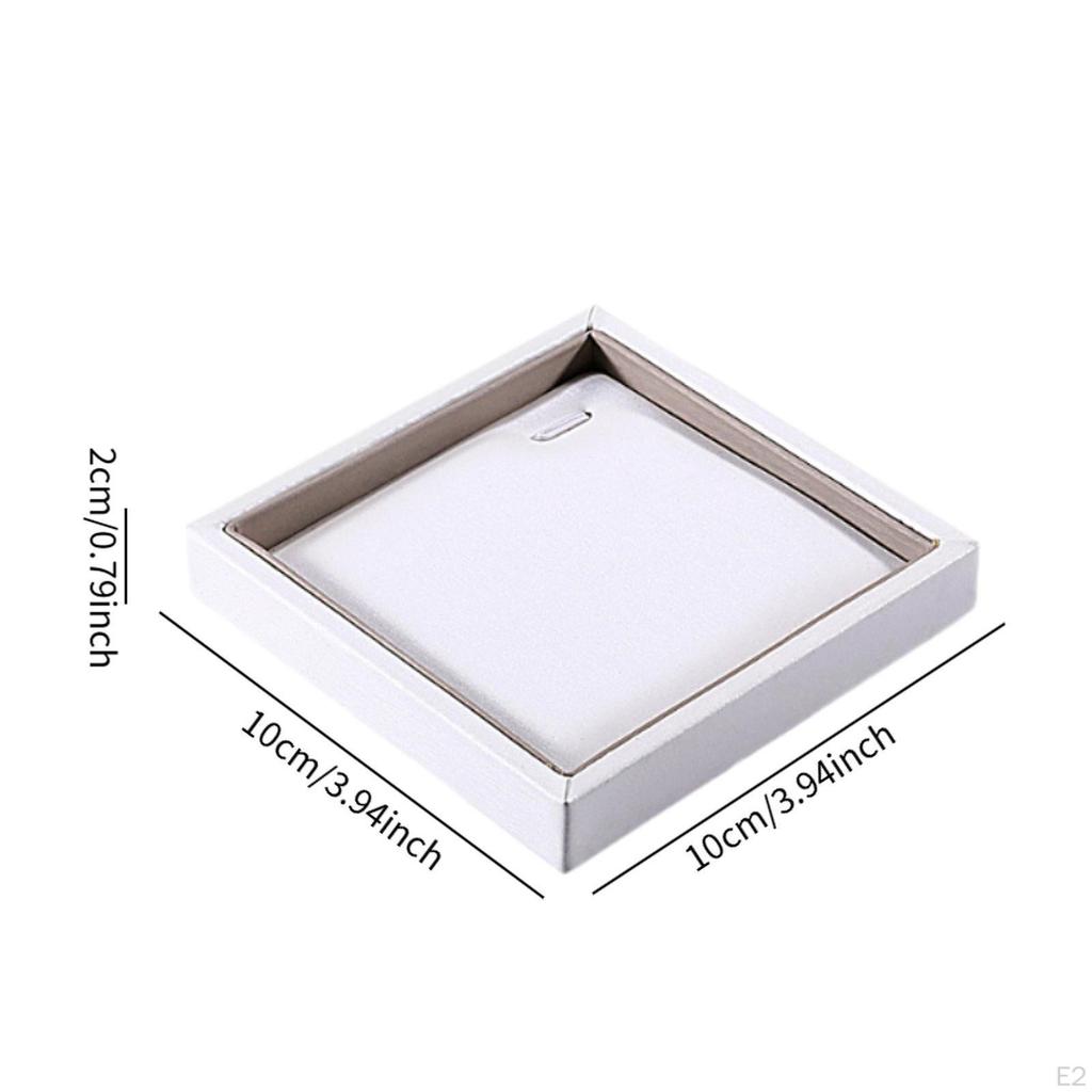 Bracelet Holder, Jewelry Display Tray, Stackable Organizer for Home Use