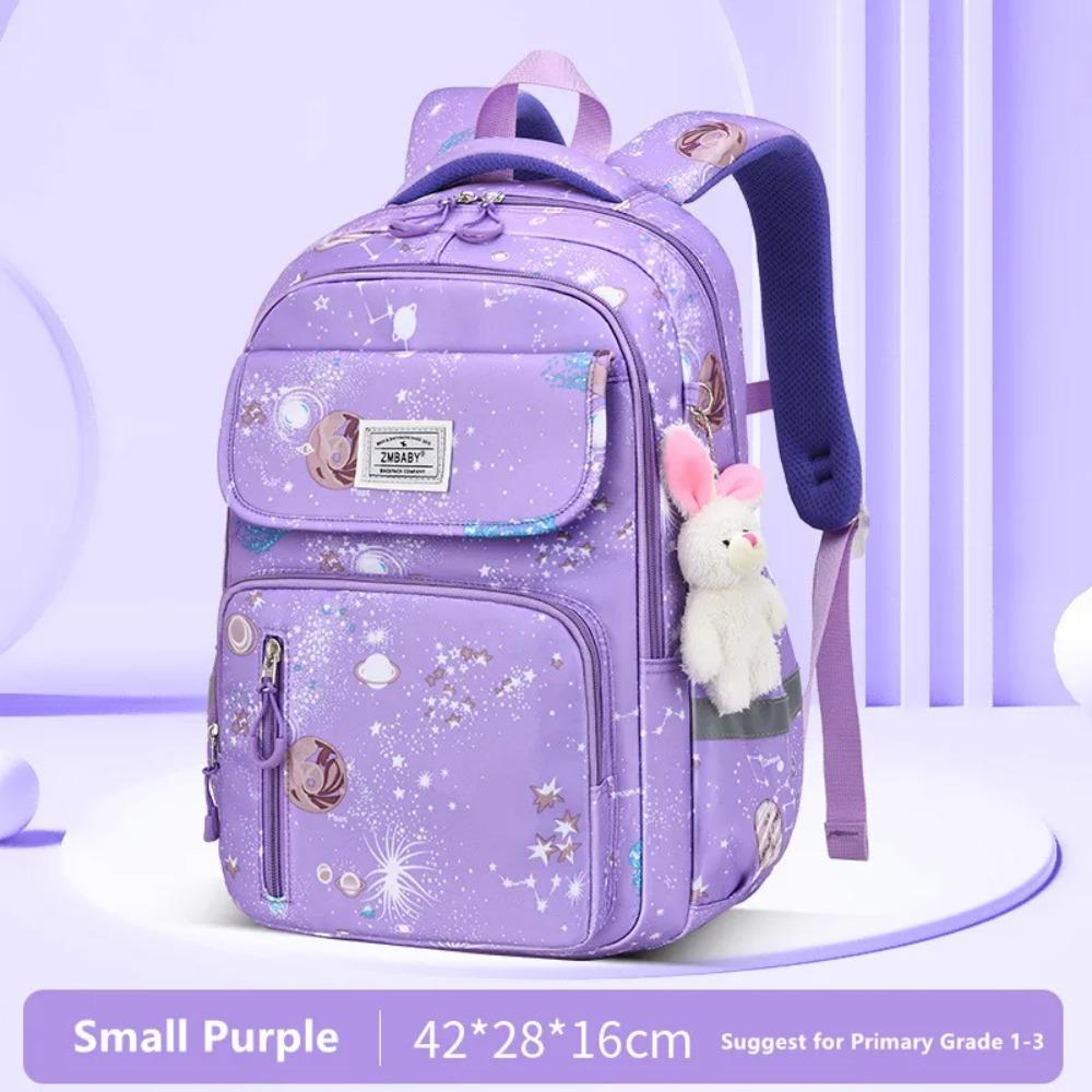 

Kawaii School Backpack for Girls Elementary School bag for students Children Gift Pink Purple Bookbag primary girls schoolbag