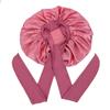 Women's Satin Sleep Cap with Elastic Ribbon - Large Hair Protection Cap for Home Use