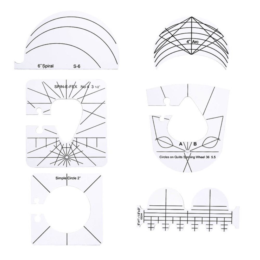 DIY Quilting Tools Acrylic Quilter Ruler New Apparel Sewing Supplie